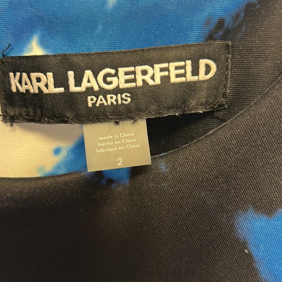 Karl Lagerfeld Sleeveless Dress - Picture 2 of 9